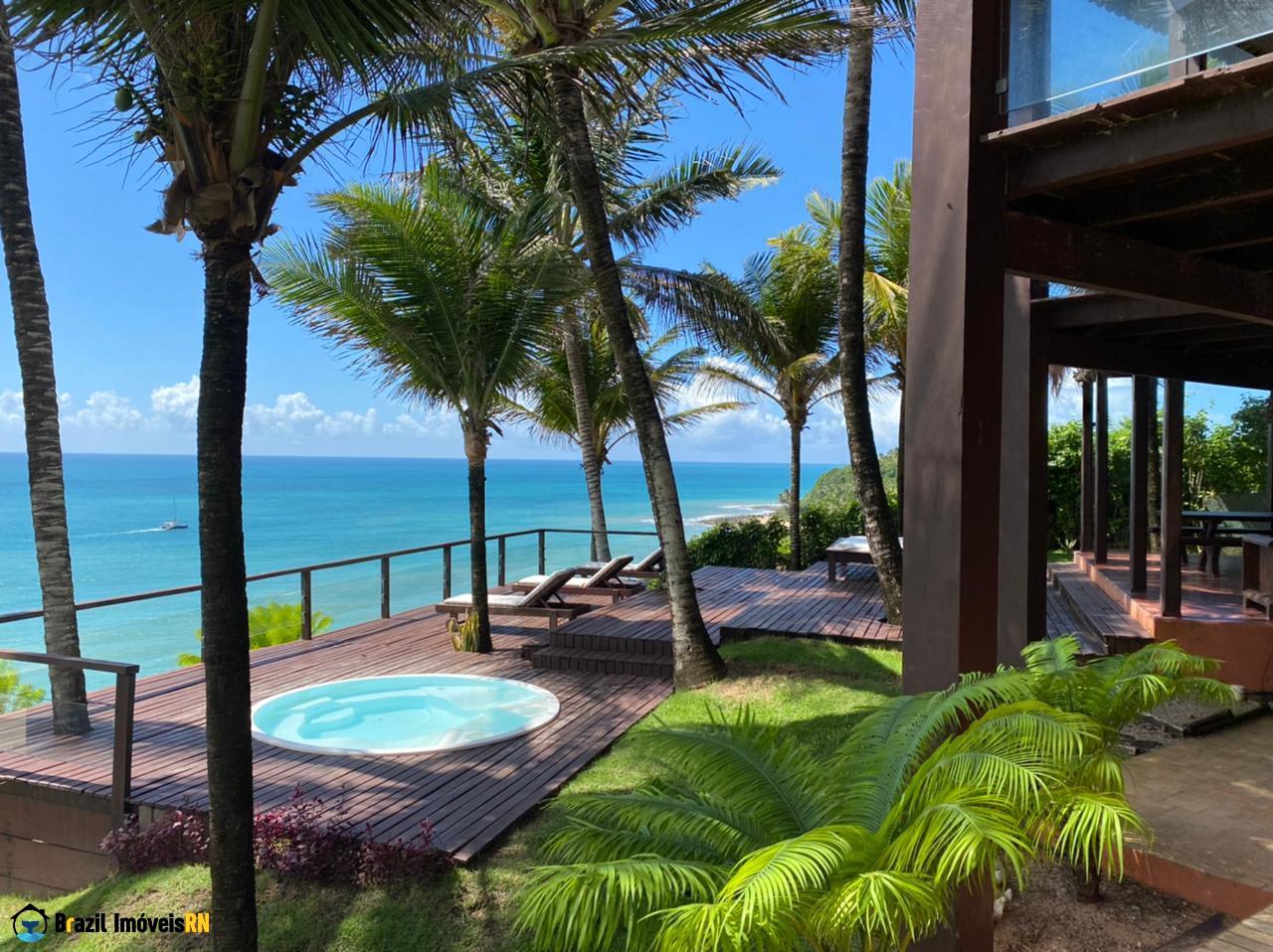 House in Casa para Venda, Tibau do Sul / RN, bairro Tibau do Sul, sendo 7 suítes, mobiliado, área total 350,00 m&sup2;, área construída 350,00 m&sup2;