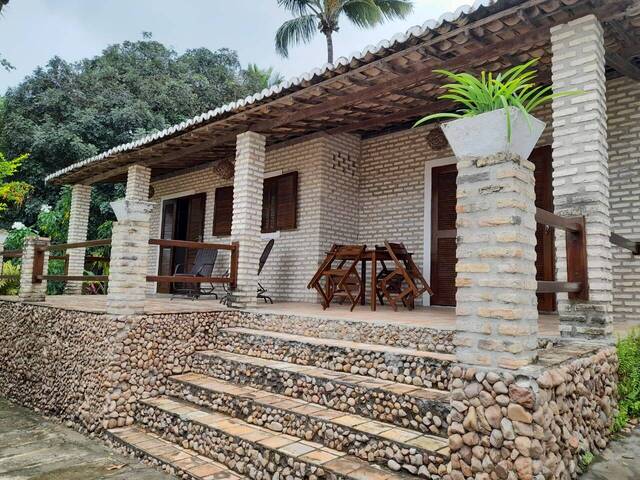 House in Chalé 2 suítes piscina centro de Pipa