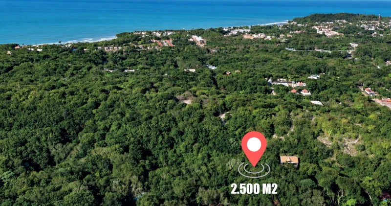 Land in Terreno à venda em Pipa com 2.500 m² | A 2 km do centro