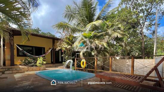 House in Casa na Praia da Pipa com 3 dormitórios à venda, 100 m² - Tibau do Sul/RN