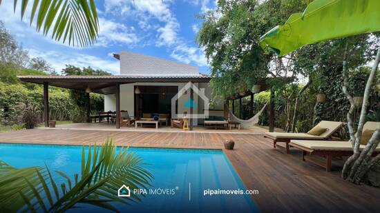 House in Casa com 3 dormitórios + piscina à venda, 200 m² - Praia da Pipa - Tibau do Sul/RN