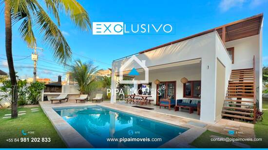 House in Casa com 3 dormitórios à venda, 245 m² na Praia da Pipa - Tibau do Sul/RN