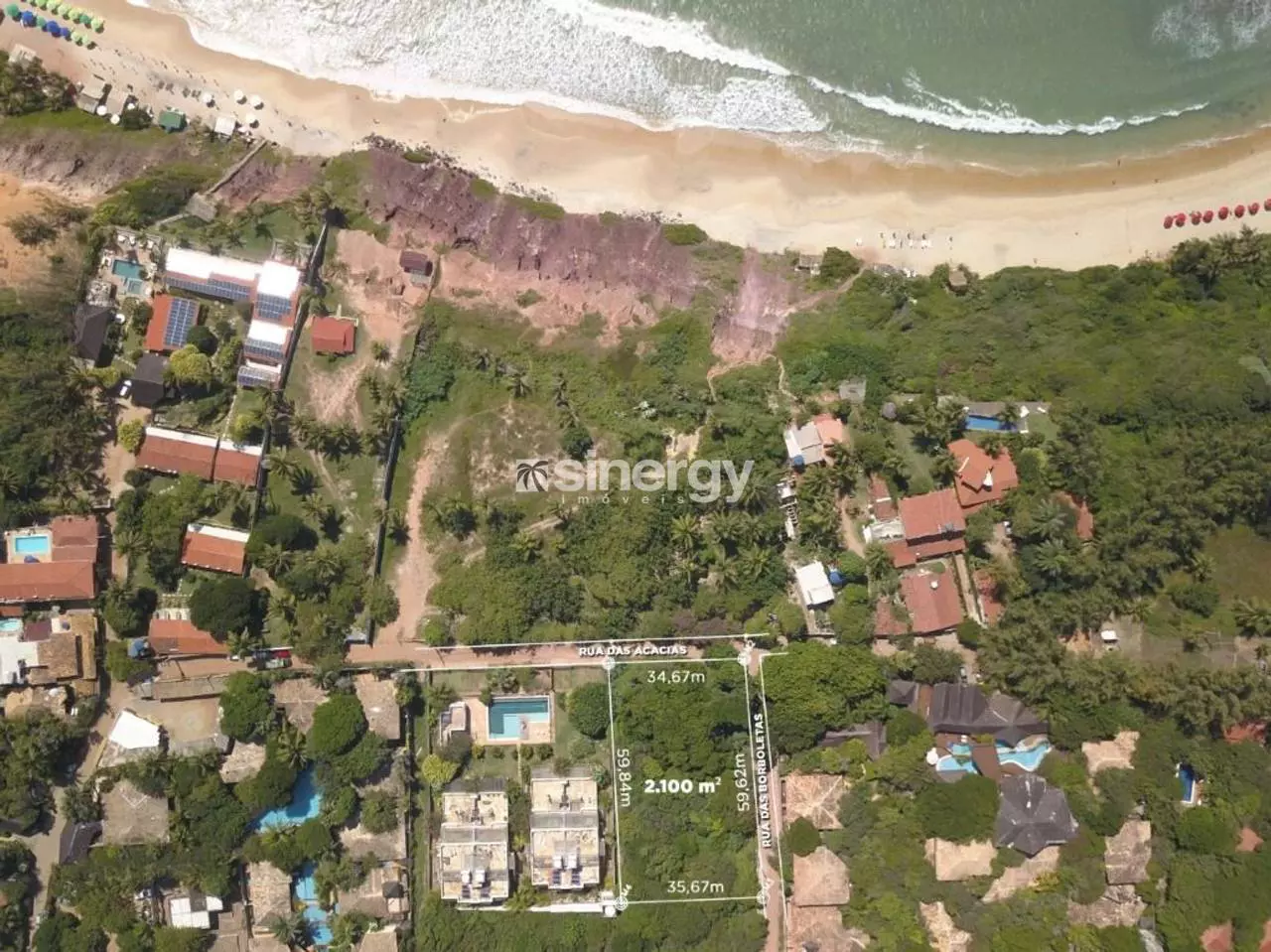 Land in Terreno à venda, 2100 m² por R$ 2.750.000,00 - Praia de Pipa - Tibau do Sul/RN